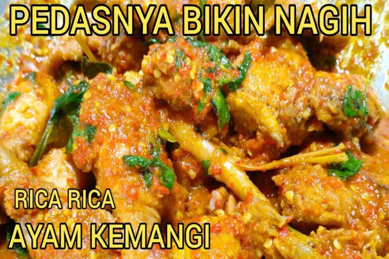 Cara Membuat Ayam Rica-Rica Pedas Manis