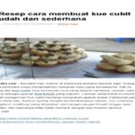 Cara Membuat Kue Cubit Lumer Ala Cafe