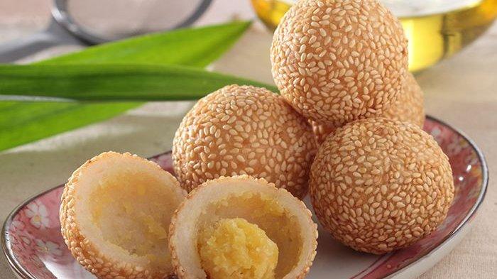 Cara Membuat Onde-Onde Wijen Isi Kacang Hijau