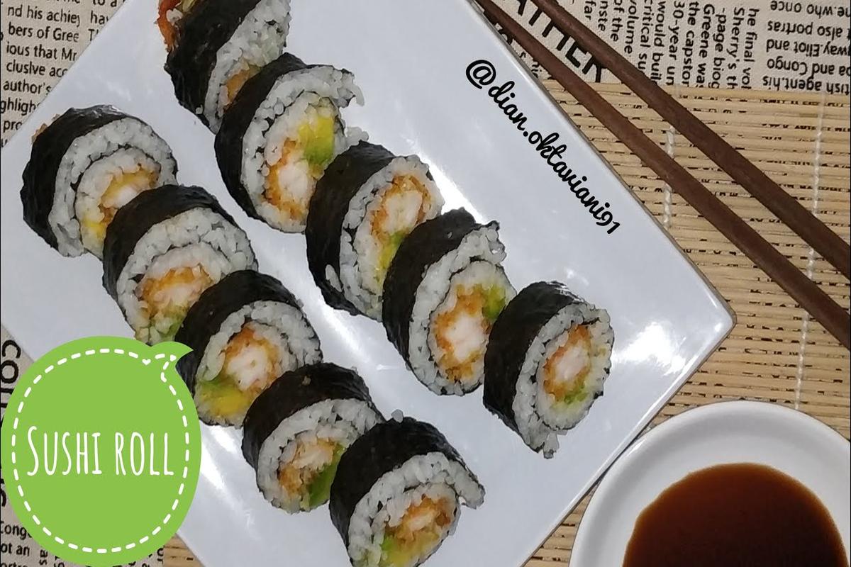 Cara Membuat Sushi Roll Rumahan yang Simpel