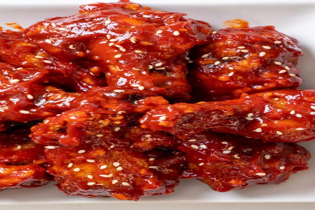 Resep Korean Chicken Wings dengan Saus Gochujang