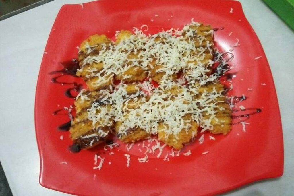 Resep Pisang Goreng Crispy dengan Topping Coklat