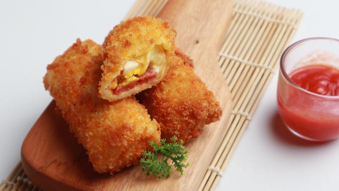 Resep Risoles Mayo Kulit Super Renyah Tekstur Sempurna Rasa Menggoda