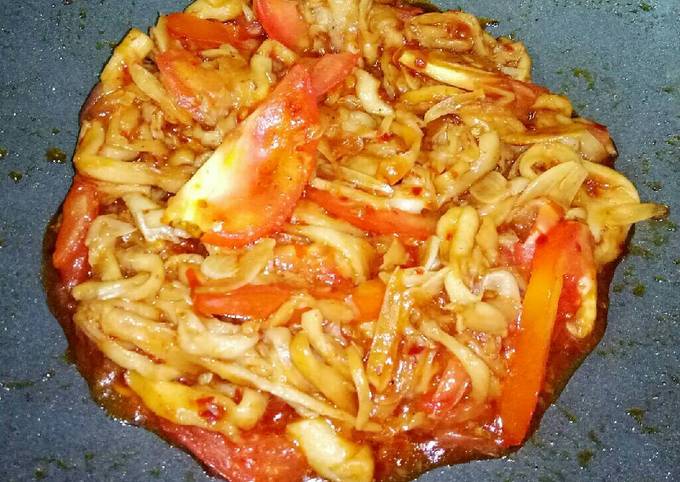 Resep Tumis Jamur Tiram Pedas Manis