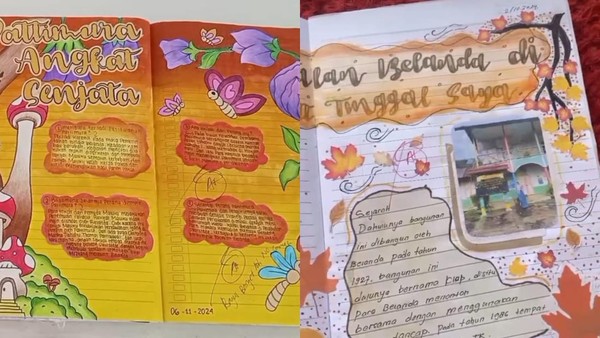 Kreativitas Siswa SMAN Sumut: Tugas Sekolah Estetik & Menginspirasi
