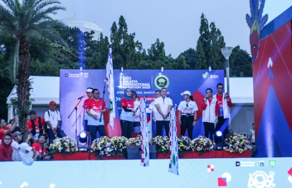 Rekor Baru! 30.000 Pelari Meriahkan BTN Jakarta Marathon 2025